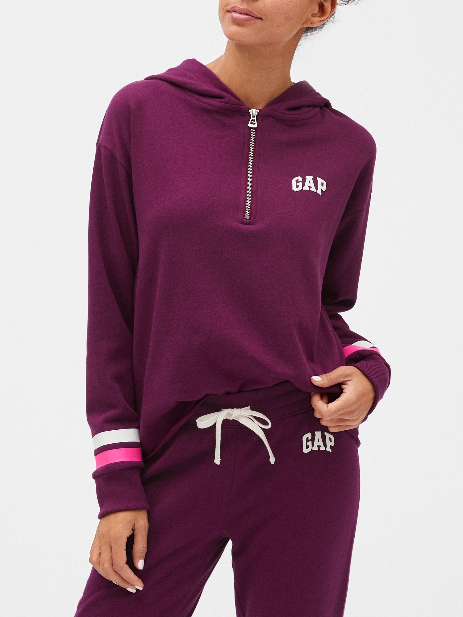 gap french terry hoodie