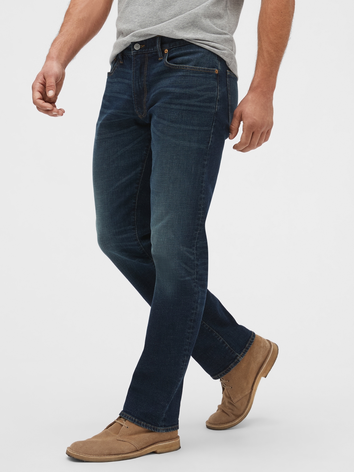 Straight Fit Jeans with GapFlex | Gap Factory
