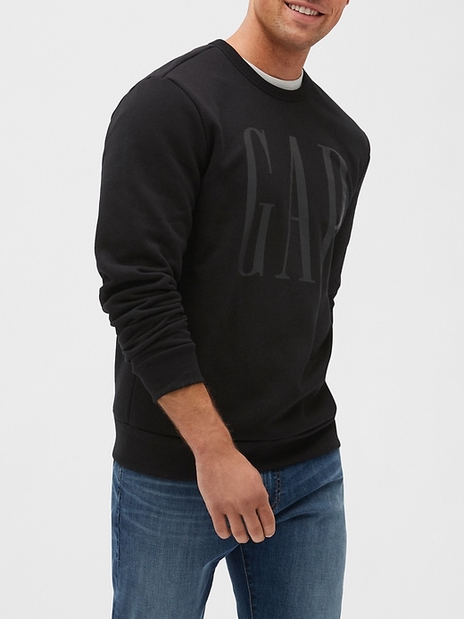 gap logo crewneck sweatshirt