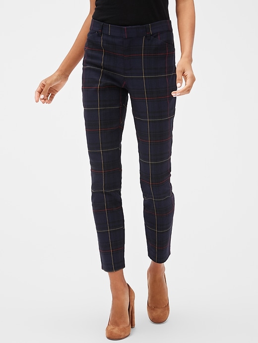 gap factory plaid pants