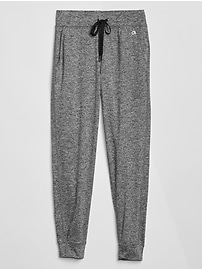 gapfit brushed tech jersey joggers