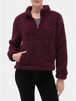 Sherpa 2024 pullover maroon