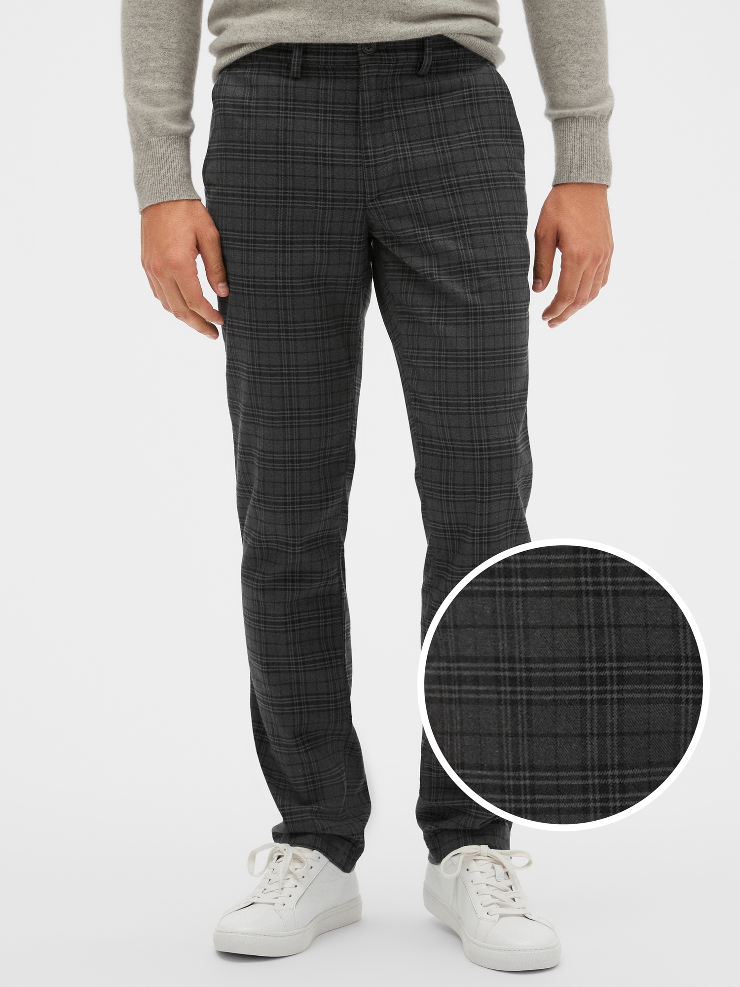 Twill Pants in Slim Fit with GapFlex | Gap Factory