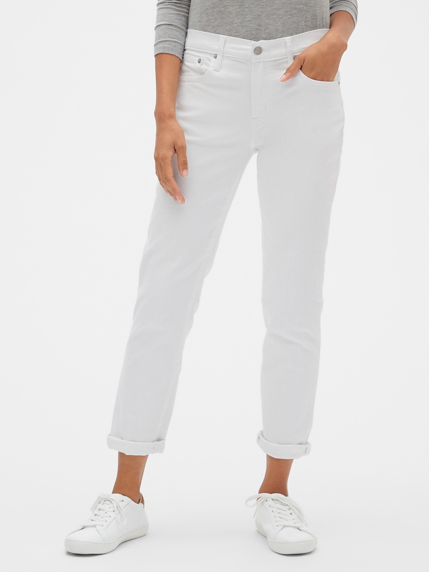 gap factory white jeans