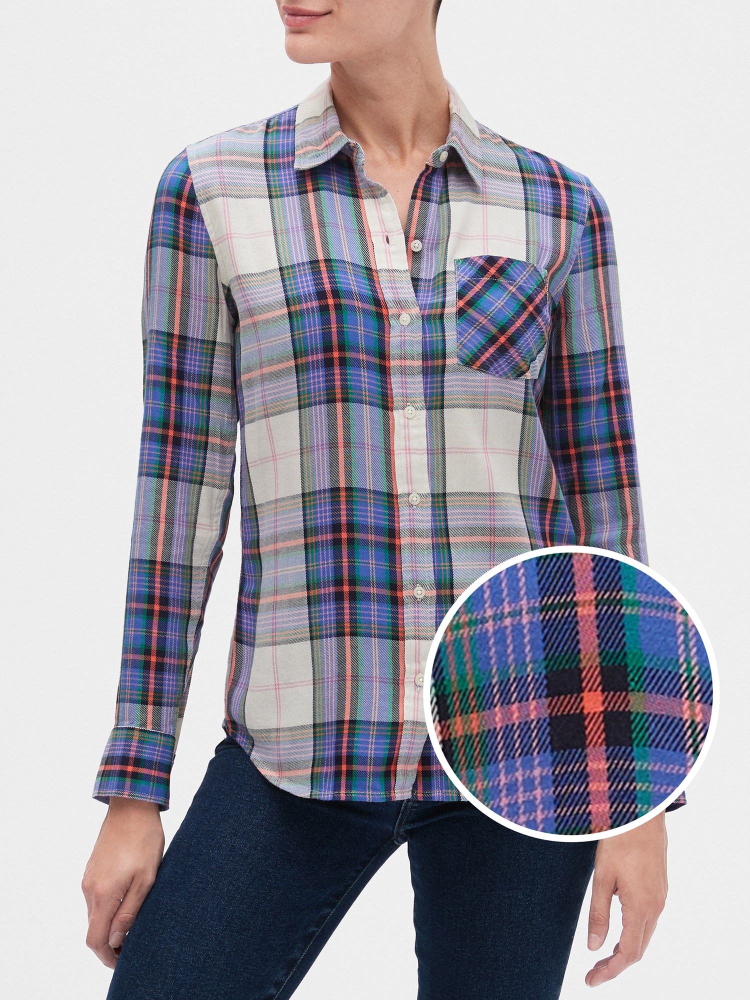 Plaid Shirt in Twill | Gap Factory