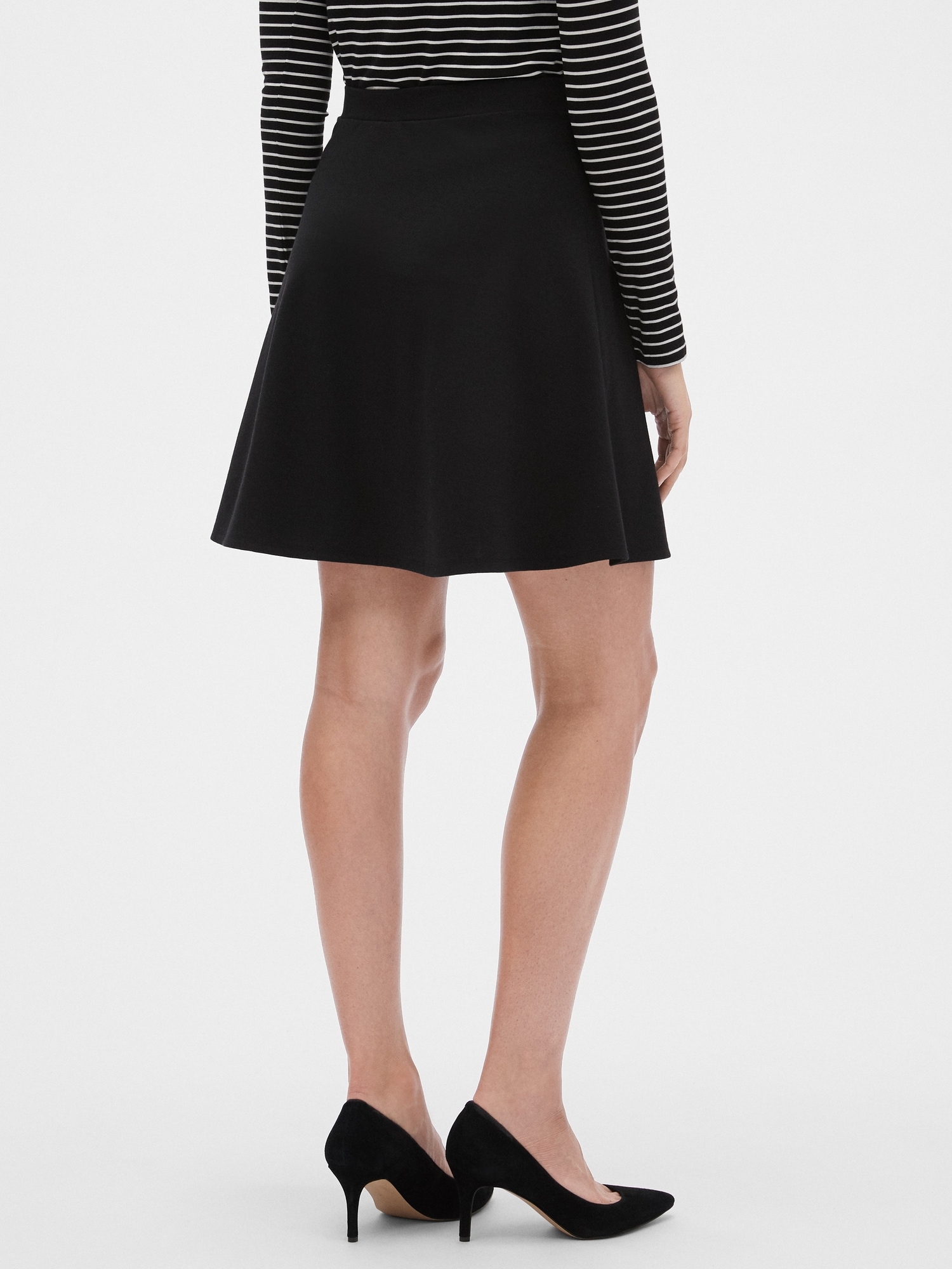 Fit and Flare Skirt in Ponte | Gap Factory