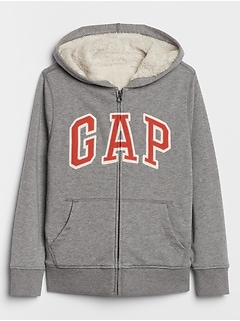 gap factory sherpa jacket