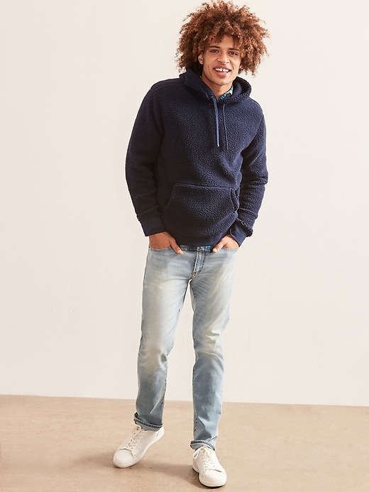 Sherpa Pullover Hoodie | Gap Factory