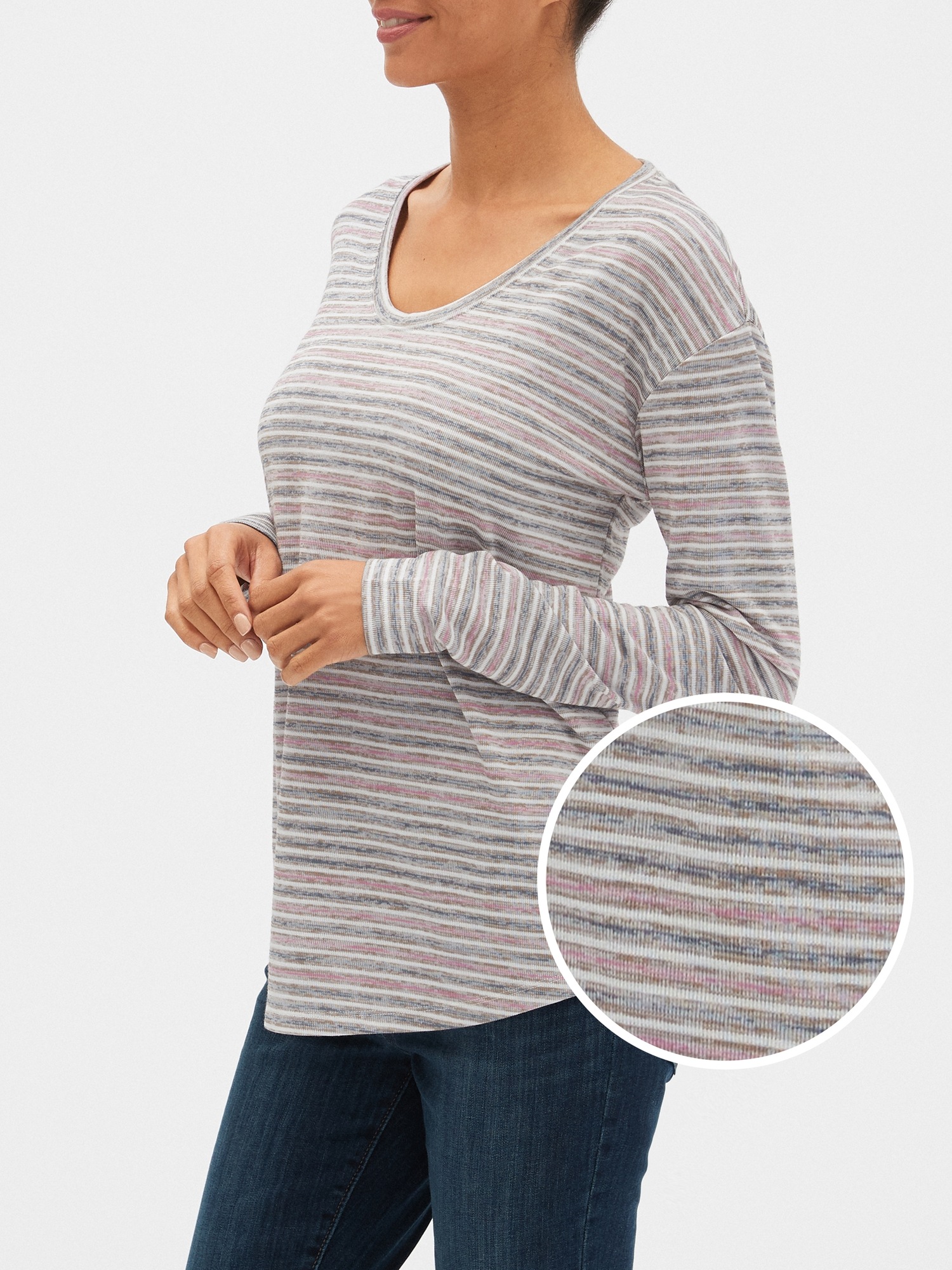 gap elbow sleeve tee