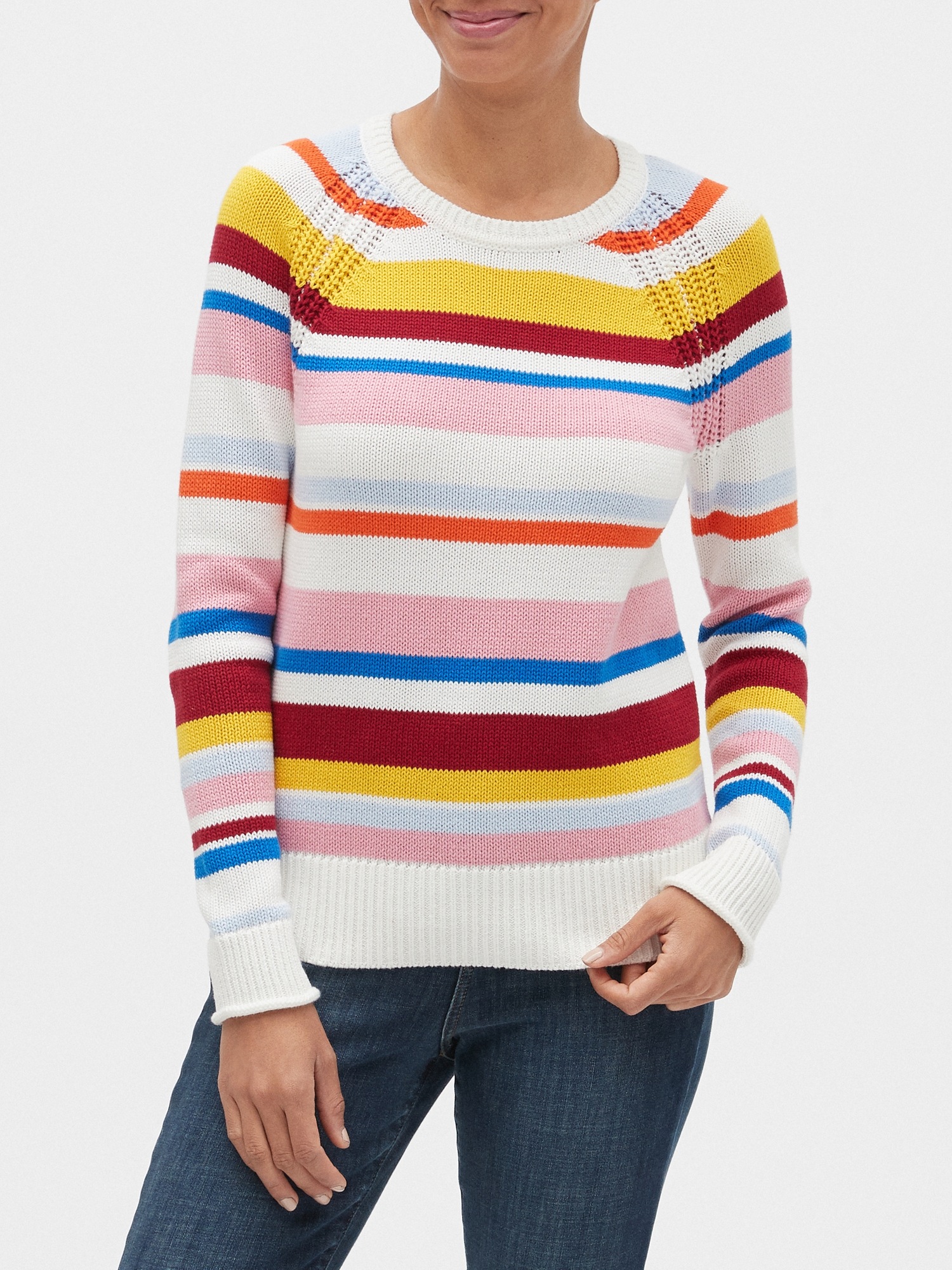 gap crewneck pullover sweater