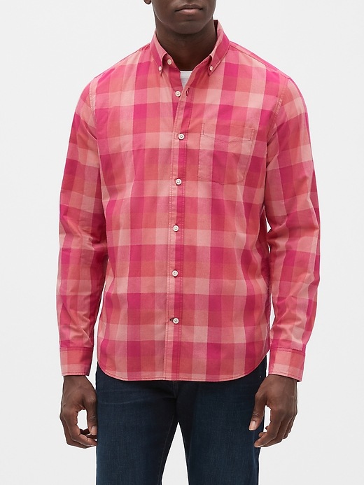 View large product image 1 of 1. Poplin Shirt in Slim Fit