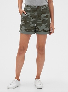 Khaki Shorts For Women Gap Factory