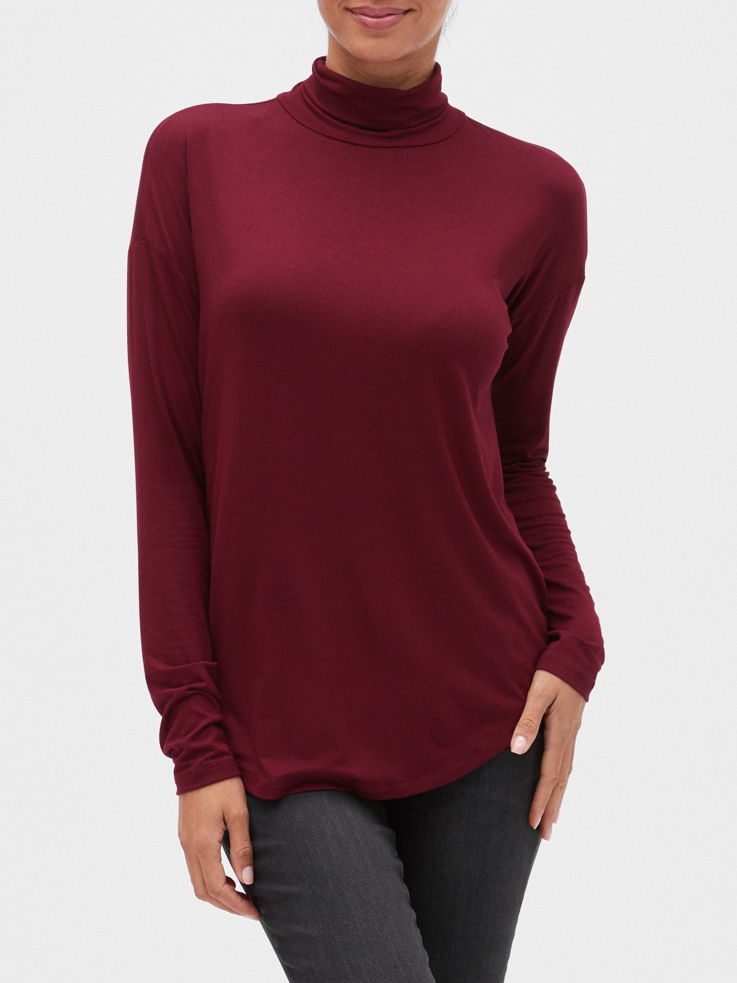 gap luxe long sleeve