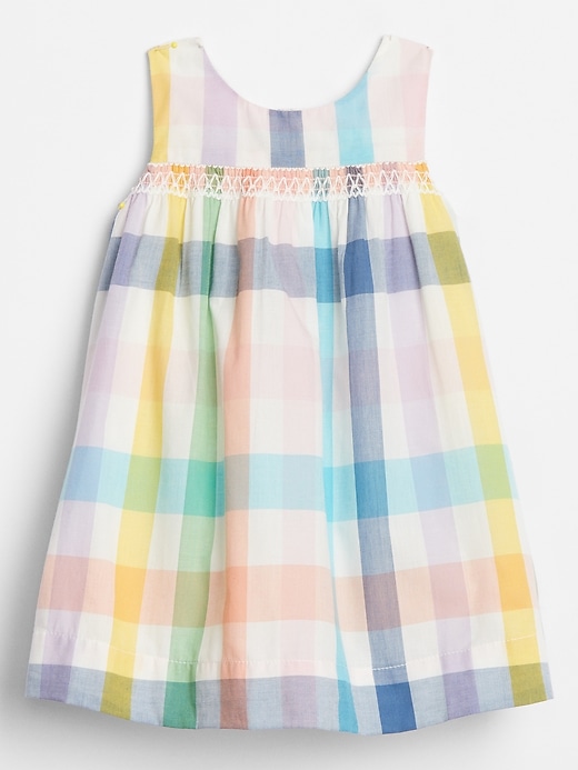 gap factory plaid dress