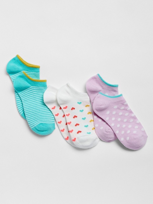 Kids No-Show Socks (3-Pack) | Gap Factory