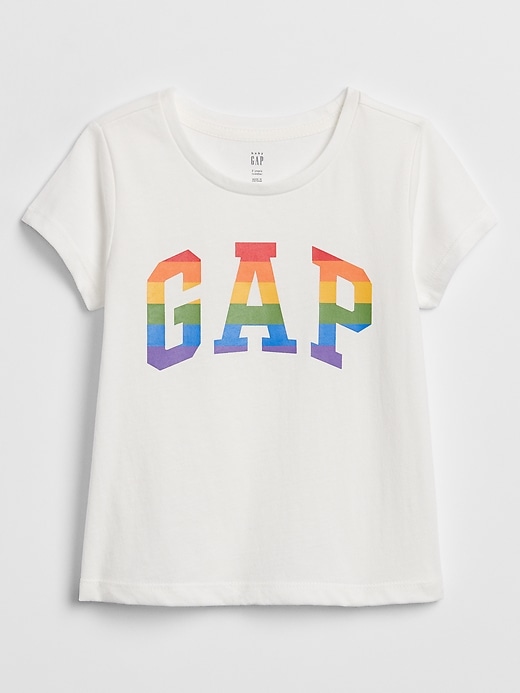 gap logo tee