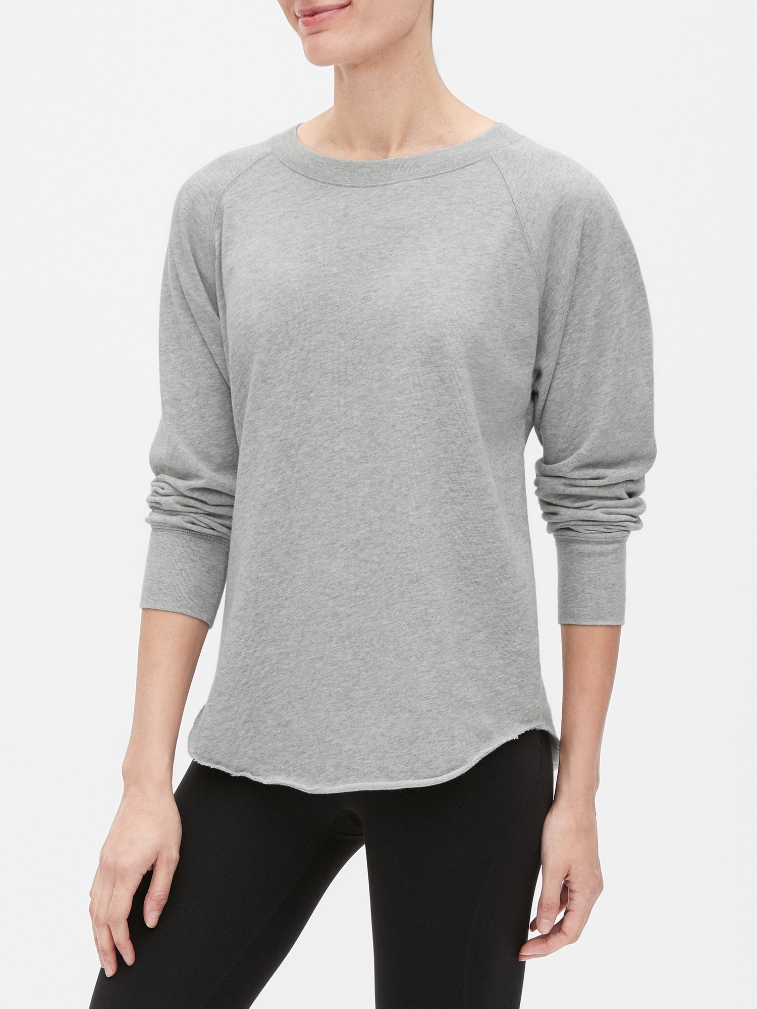 gap french terry pullover