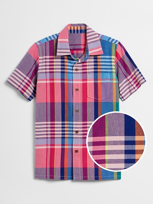 Kids Plaid Shirt | Gap Factory