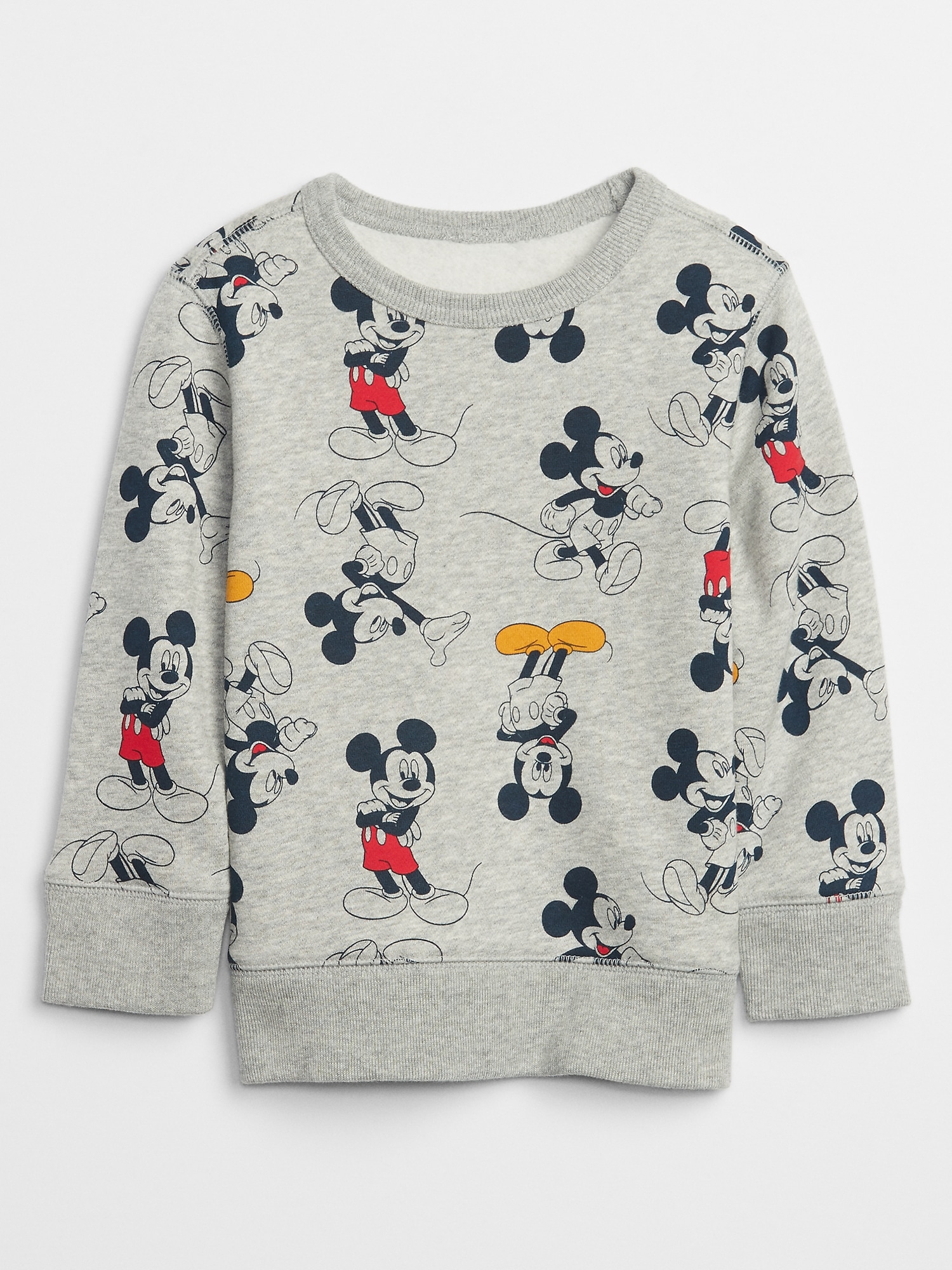 gap mickey mouse sweatshirt