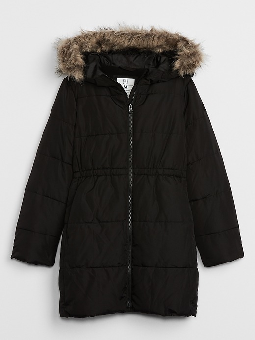 Image number 3 showing, Kids ColdControl Max Long Puffer Jacket