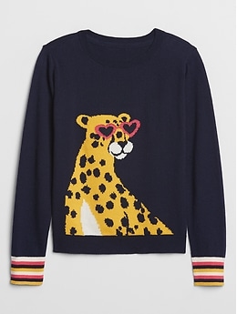 Gucci cheetah outlet sweater