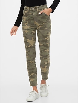 gap womens camo pants