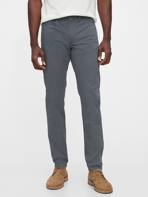 Men's Gap 5 Pocket Classic Slim Fit Soft Twill Pants Grey Blue 40 x 30 Jeans  | eBay