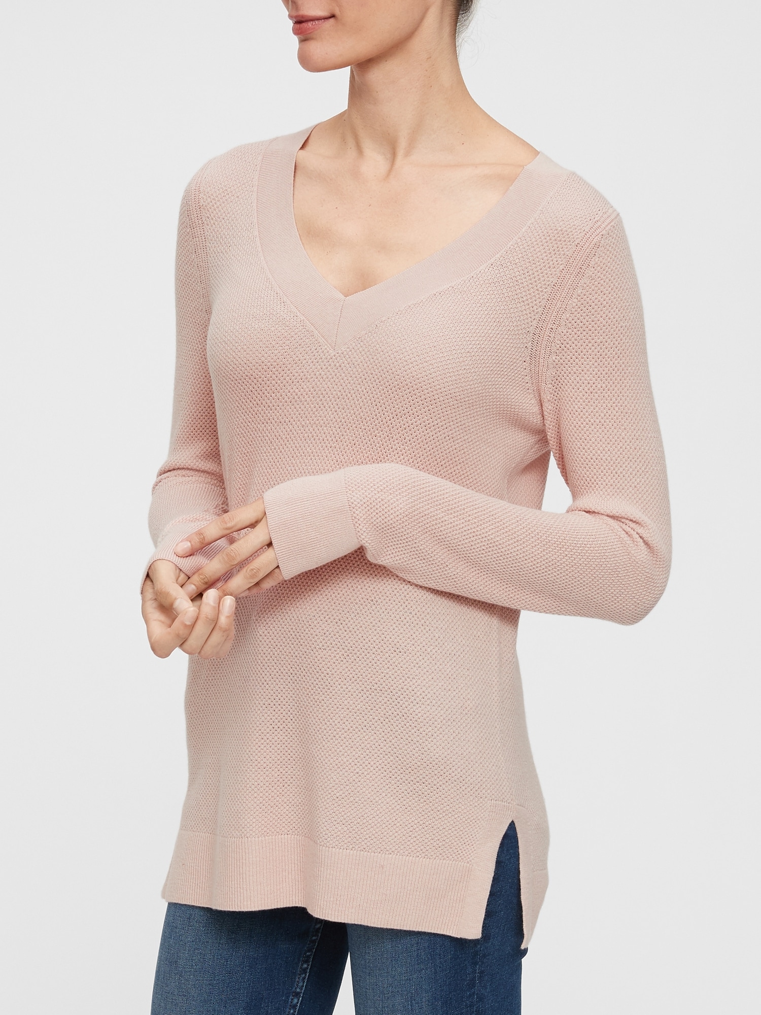 gap v neck sweater women's