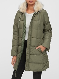 gap factory puffer jacket