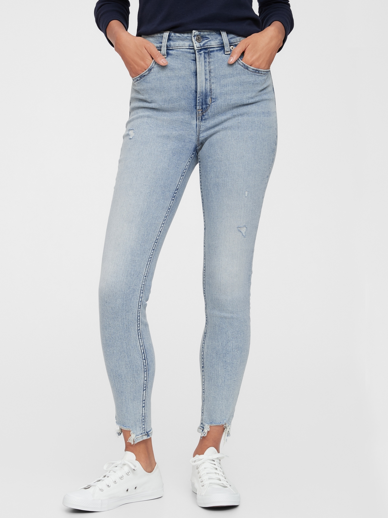 GAP Factory style jeans, “universal legging”.