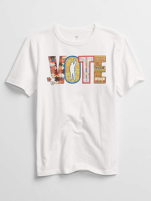 Image number 1 showing, The Gap Collective Kids Vote T-Shirt
