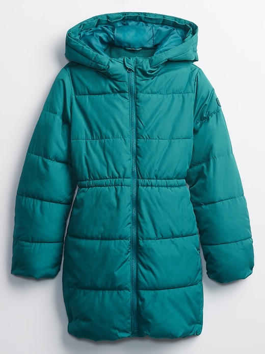Image number 2 showing, Kids ColdControl Max Long Puffer Jacket