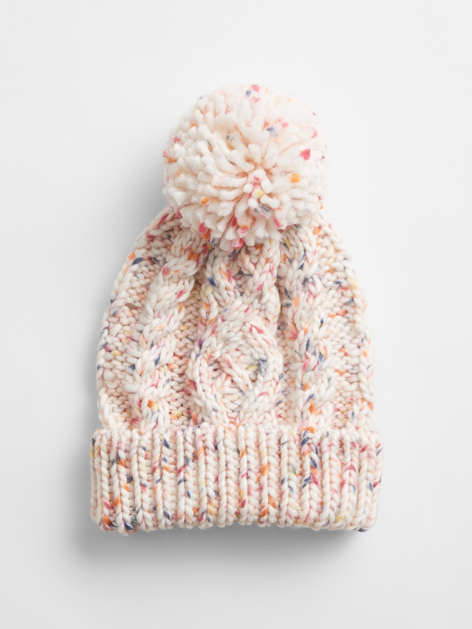 Cable-Knit Pom Beanie | Gap Factory