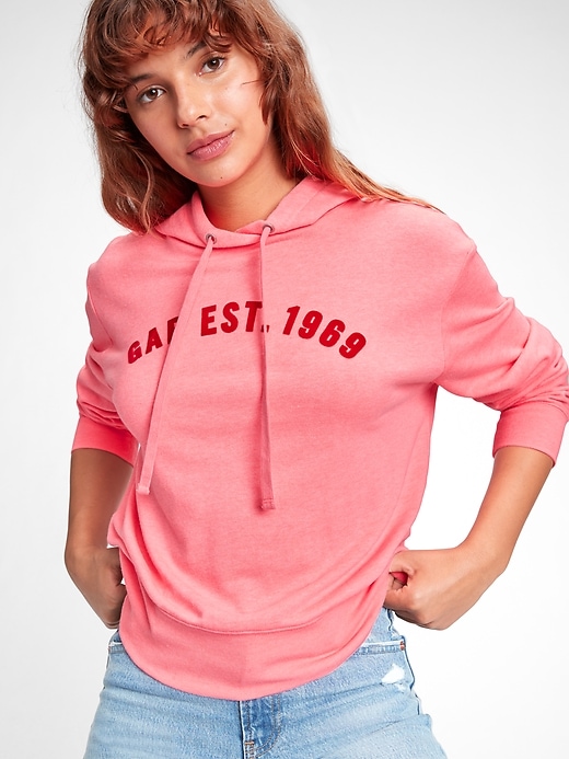 View large product image 1 of 1. Gap Logo Pullover Hoodie