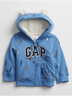 baby gap logo hoodie