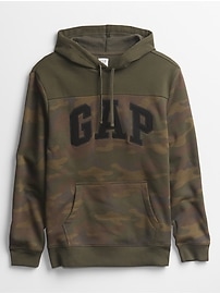 Gap camo hoodie mens hotsell