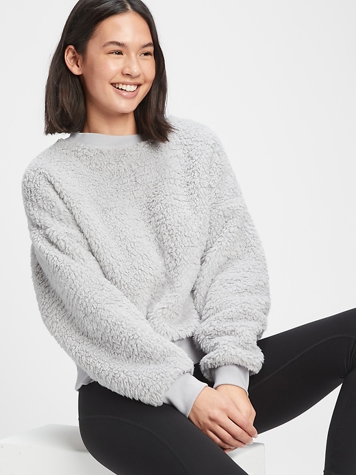 Sherpa Crewneck Sweatshirt