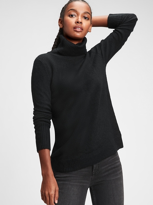 View large product image 1 of 1. Cozy Soft Turtleneck Sweater