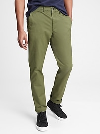 gap khaki slim