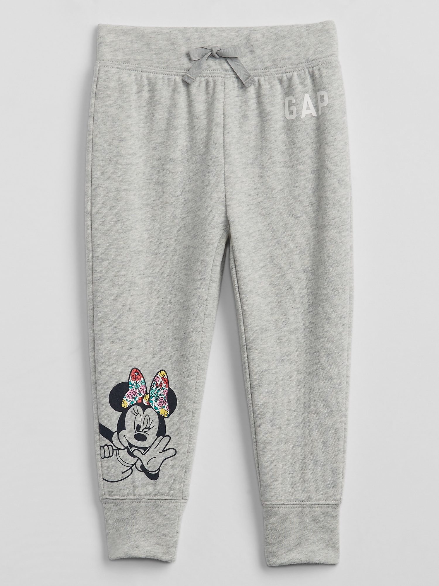 Disney Women Activewear Pants XS Gray Sweatpants Jogger Minnie Mouse 1928