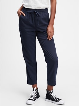 Twill Easy Pants with Washwell | Gap Factory
