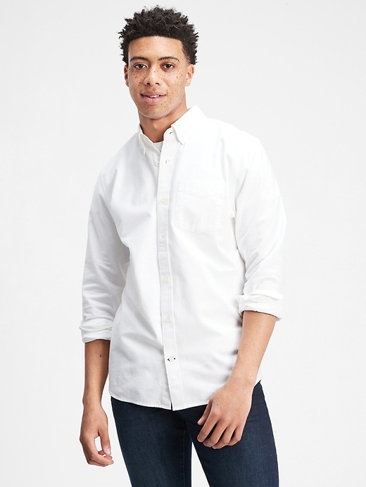 Image number 1 showing, Oxford Shirt in Slim Fit