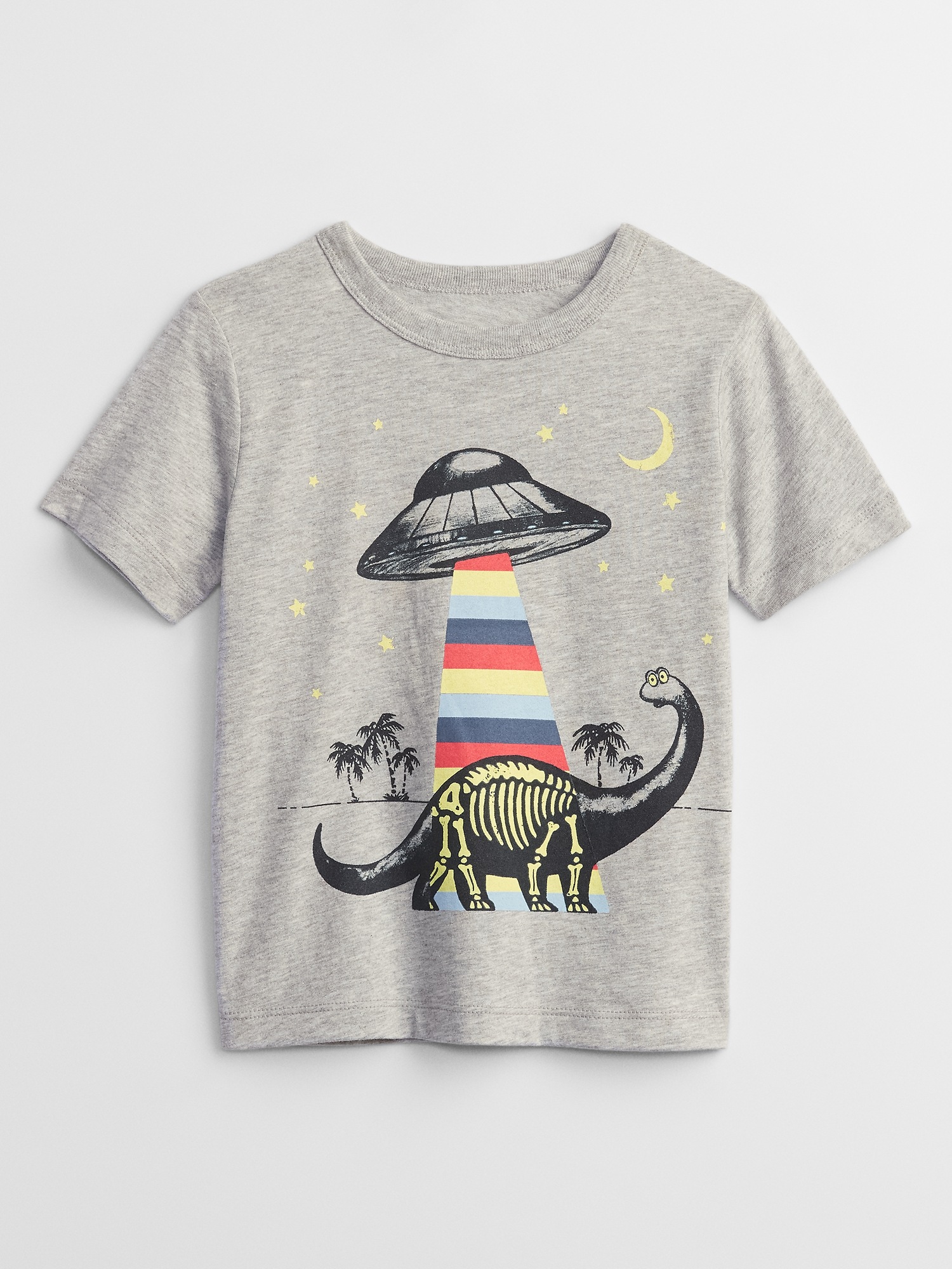 Matching Unisex Short-Sleeve Logo-Graphic T-Shirt for Toddler