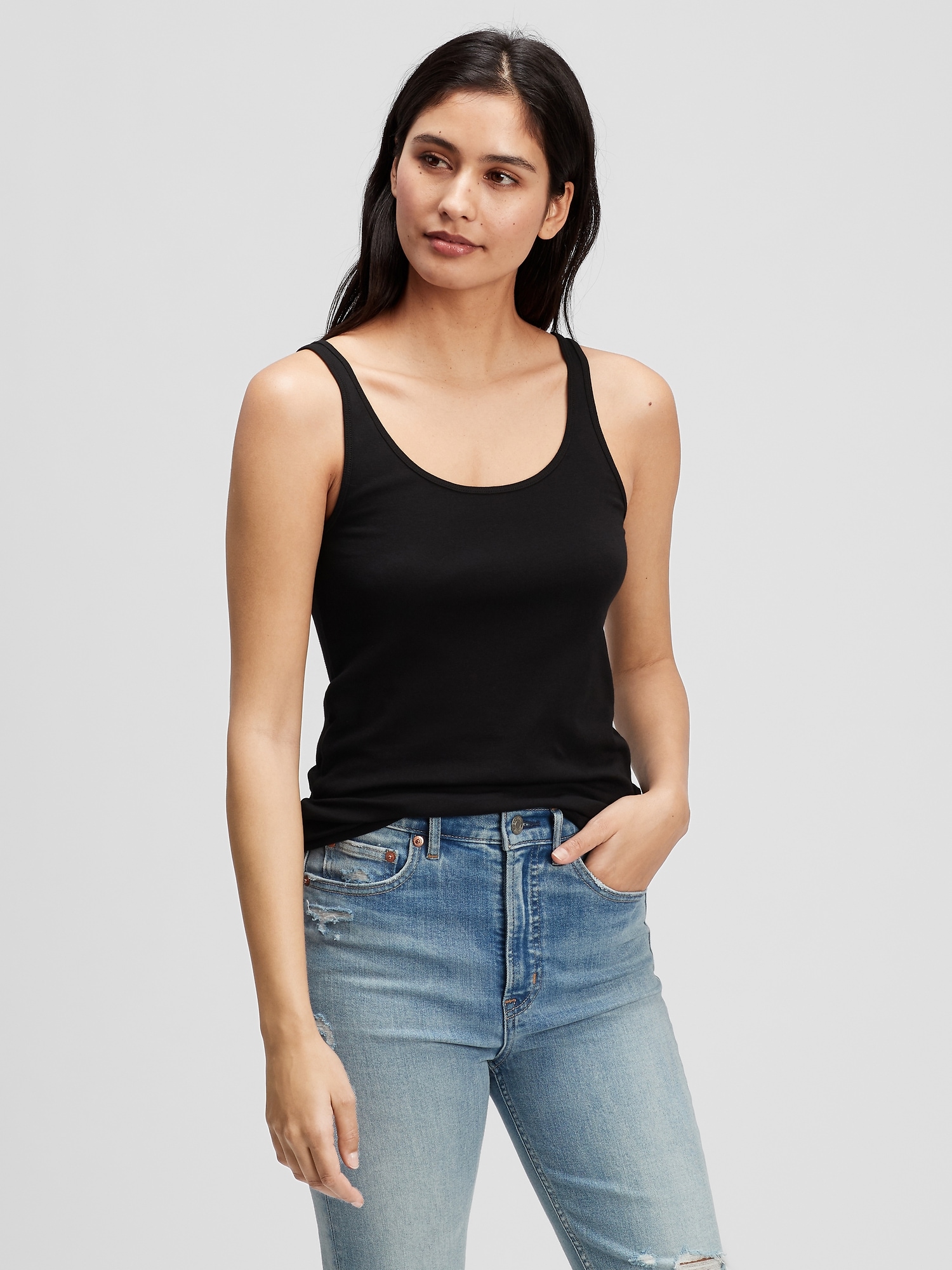 WOMEN'S SOFT RIBBED TANK TOP