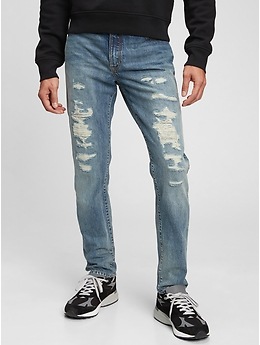 gap ripped jeans