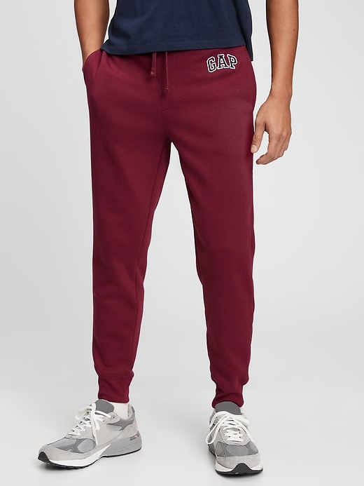 gap logo joggers in fleece