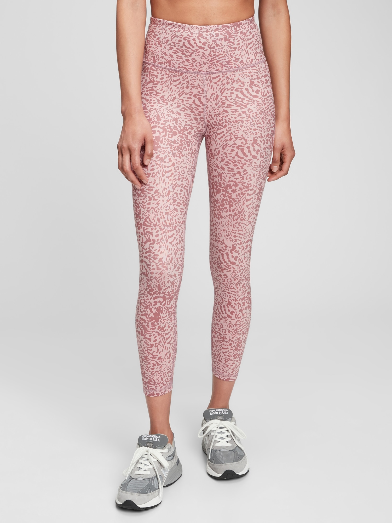 GapFit High Rise Print Pocket 7/8 Leggings in Sculpt Revolution, Gap