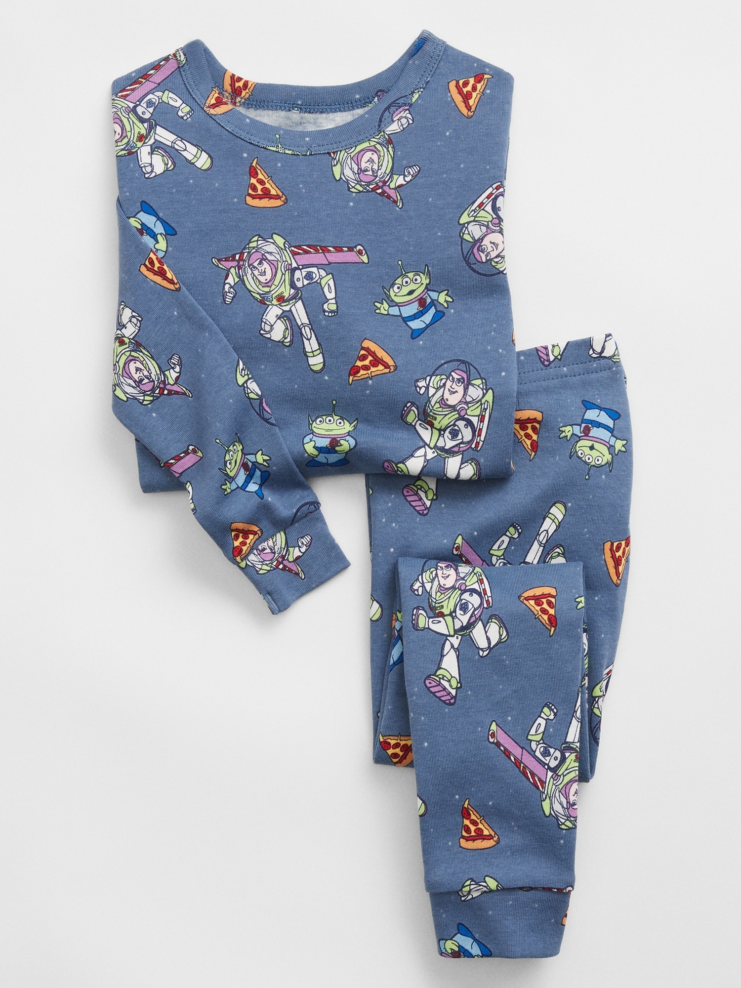 babyGap Disney Pixar Buzz Lightyear 100 Organic Cotton PJ Set