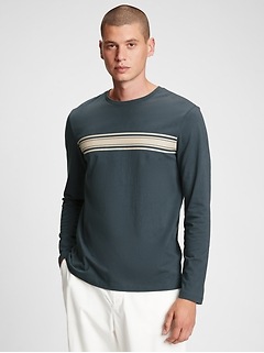 gap striped t shirt mens