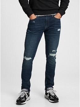 gap ripped jeans men